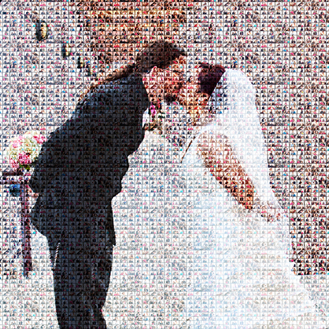 Mosaic Photo Collage - Hi resolution